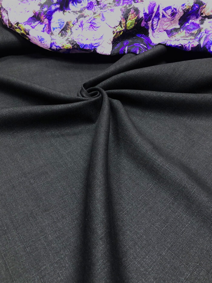 Костюмно-плательный лён фактурное плетение Max Mara