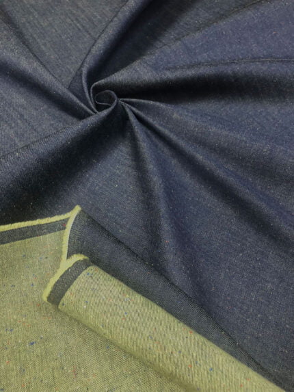 Итальянский двухсторонний деним плательно-костюмный джинс Moschino